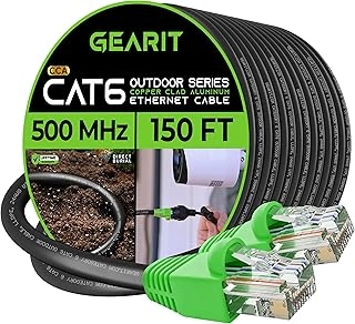 GEARit Cat6 Outdoor Ethernet Cable - 150 Feet