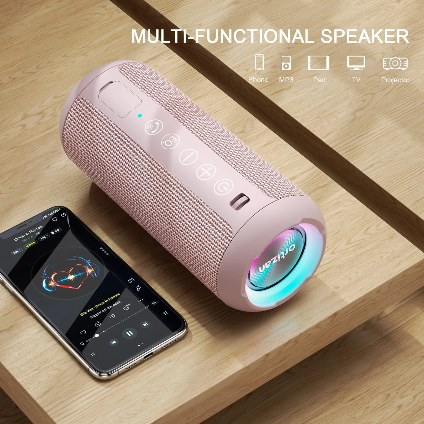 Portable Bluetooth Speaker - 24W