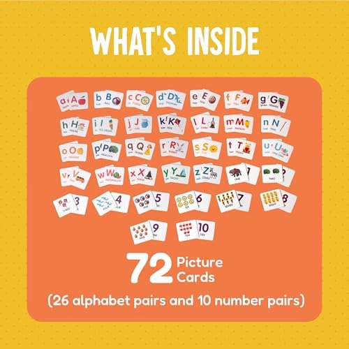 Memory Alphabets and Nos - 3 years and up
