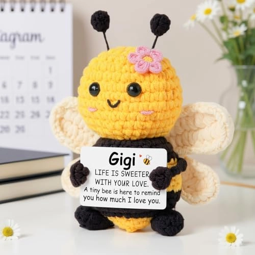 Gigi Life is Sweeter with Your Love - Crochet Bees - Bee - 11 cm