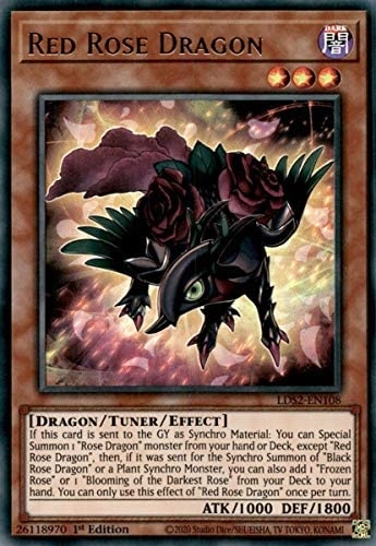 Legendary Duelists Red Rose Dragon LDS2-EN108 - EN