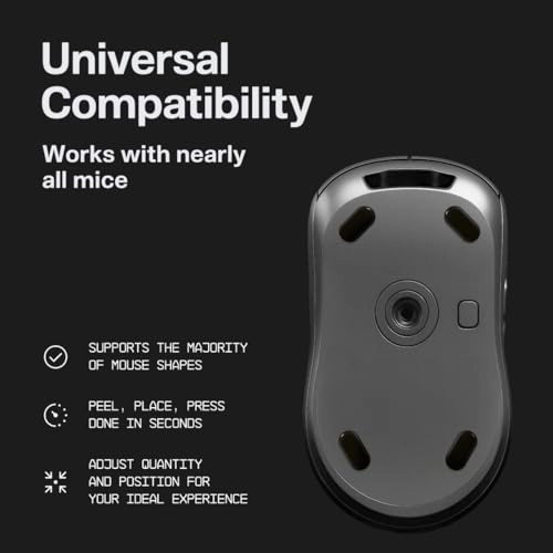 Mouse Skates - PTFE UHMW-PE Silent