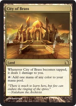 Wizards of the Coast Magic The Gathering City of Brass 221/229 - English