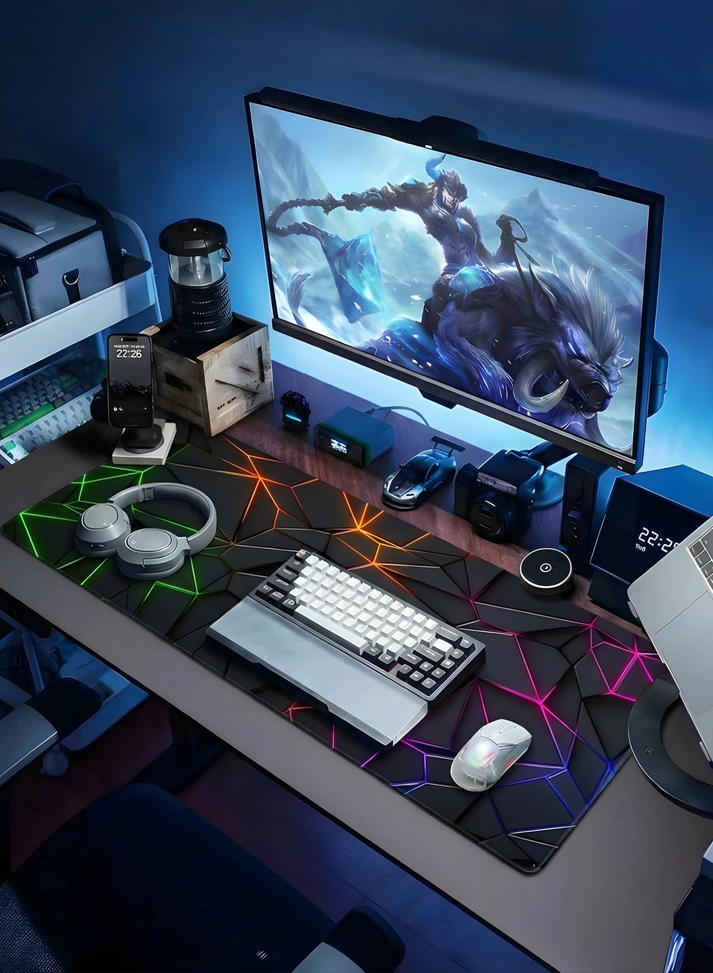 3DLine Cloth Gaming Mouse Pad - 80x30 cm