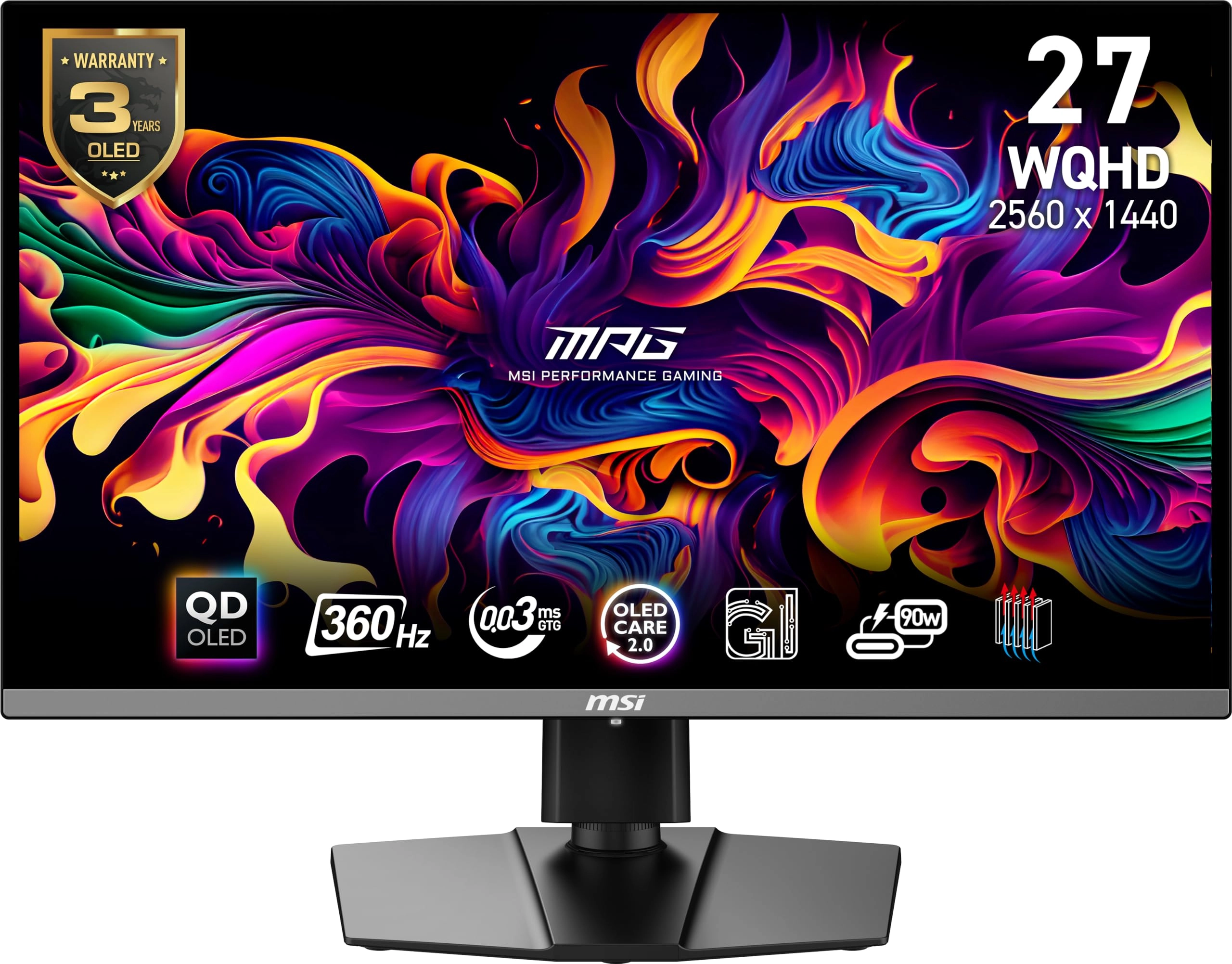 MPG 271QRX QD-OLED - 2560 X 1440 pixels 27 inch