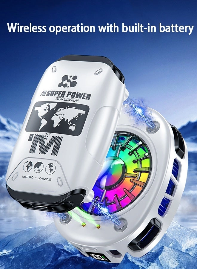 Wireless Magnetic Phone Cooler - 2000mAh Type C