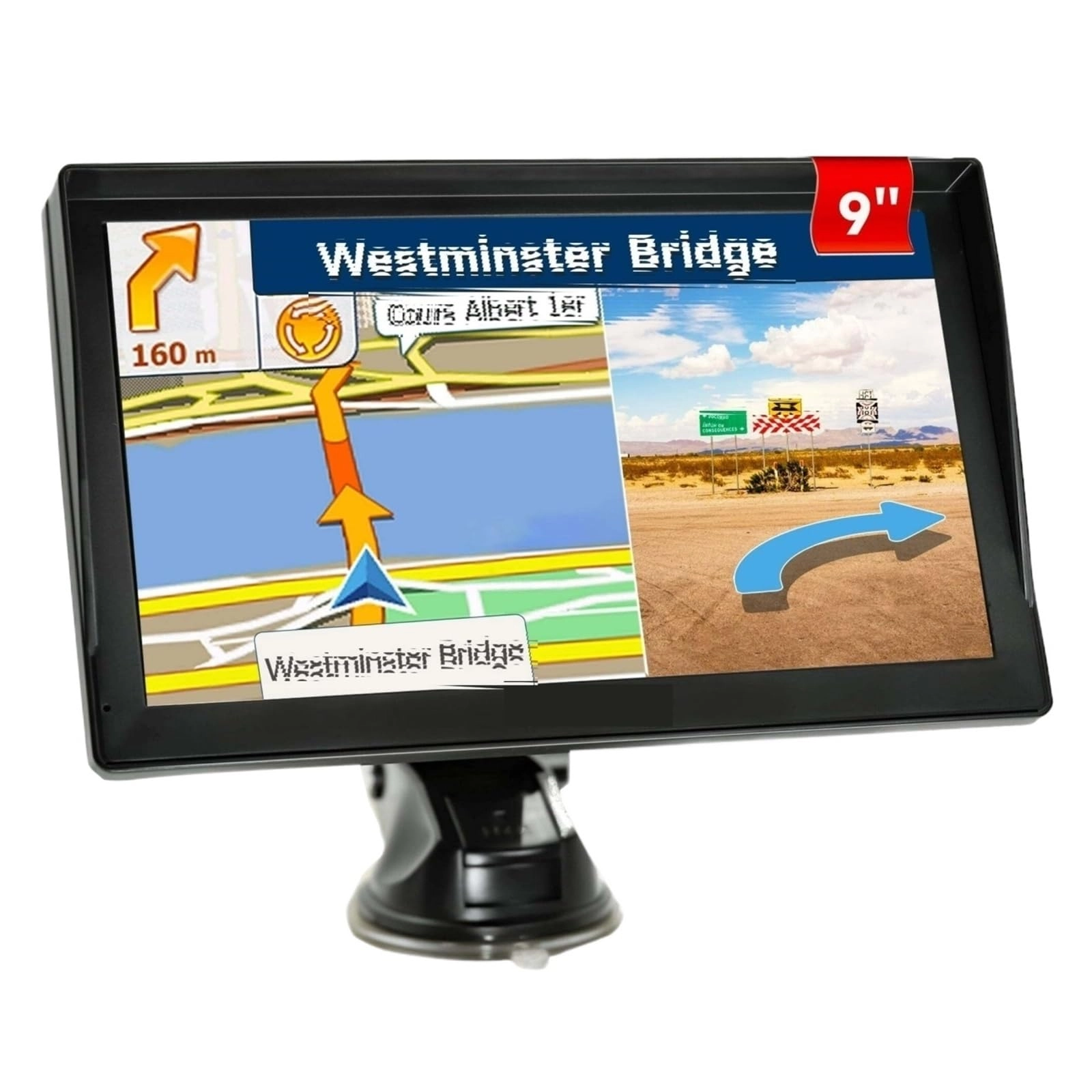 Generic GPS Navigator for Trucks PJXCDCBXD - 9 inch