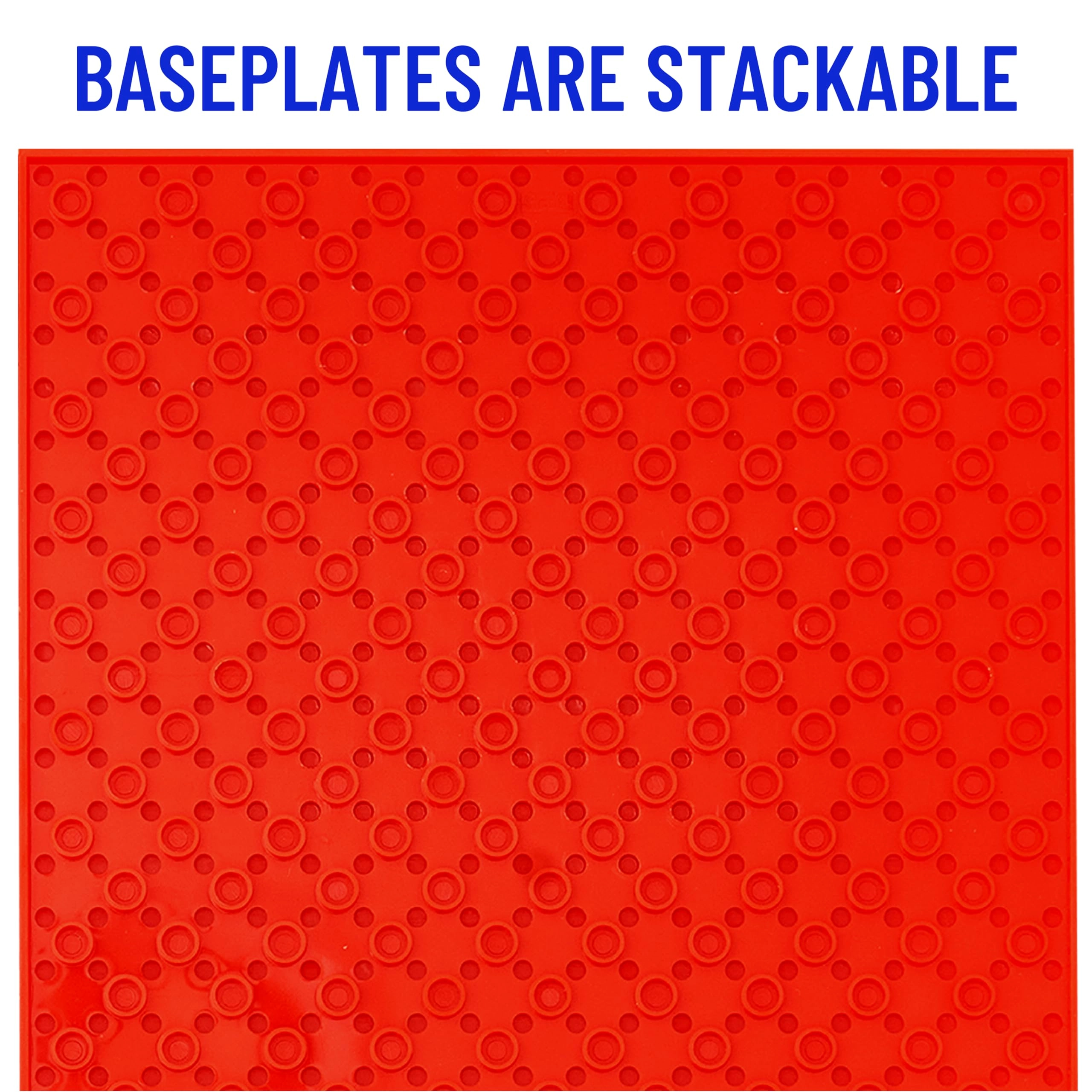 Stackable Base Plates - Space Themed 4 pcs