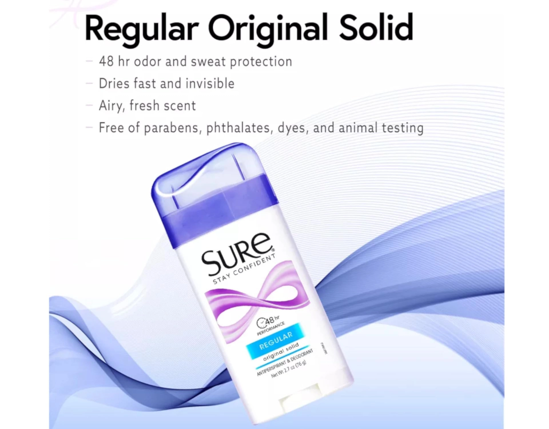 Original Solid Anti-Perspirant Deodorant - Regular 10.8 Ounce