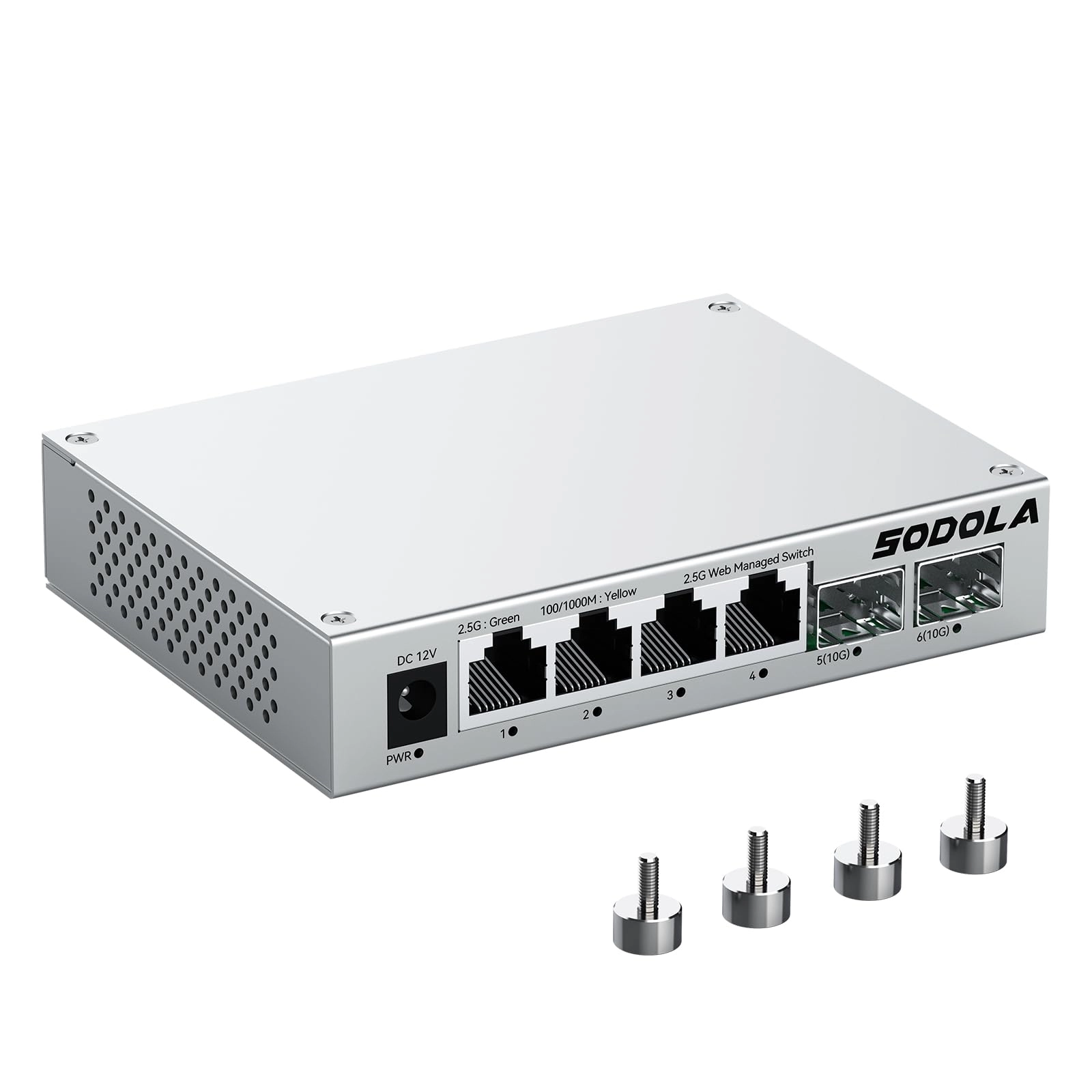 Shenzhen hongyavision Technology Co.,Ltd. SL902-SWTG124AS 6-ports