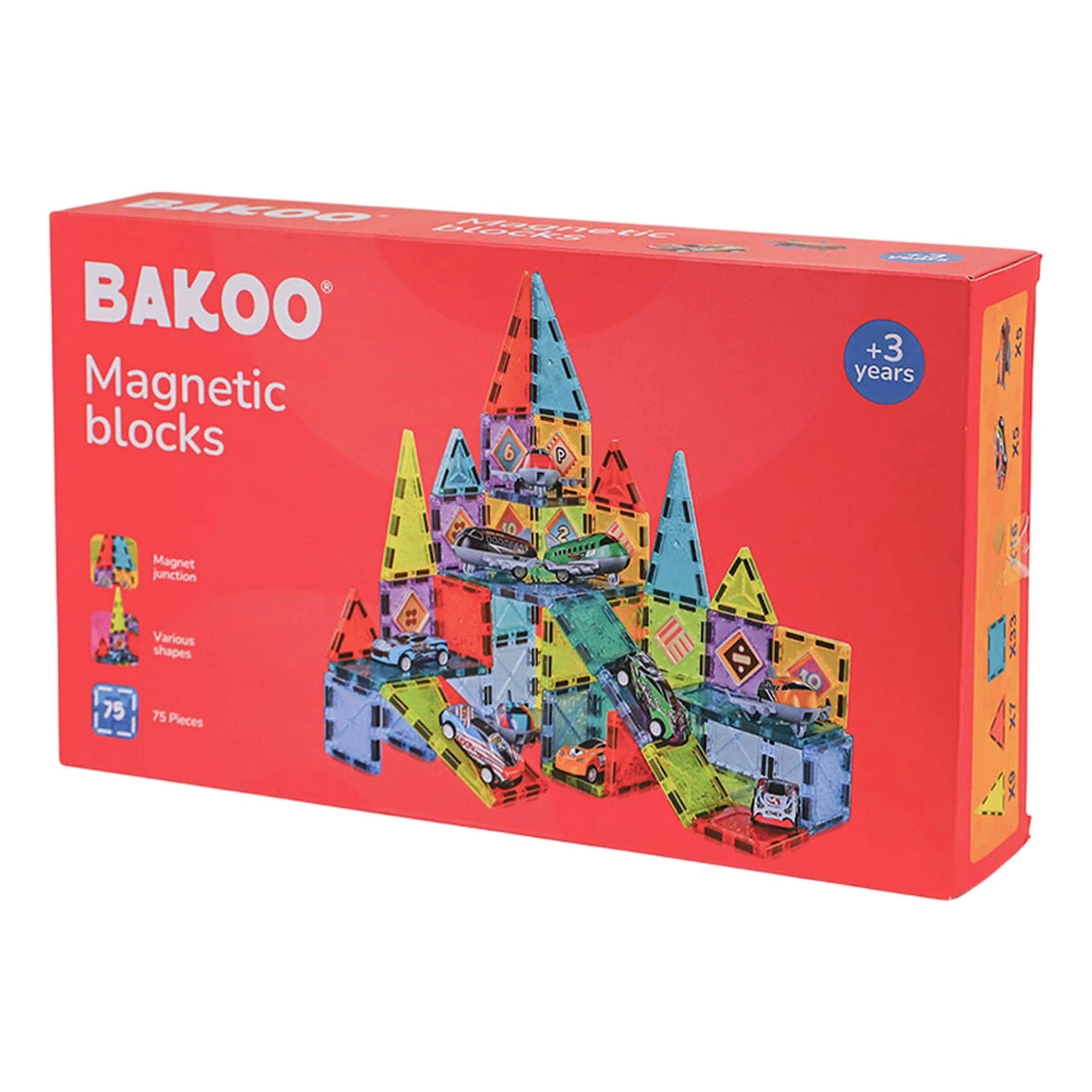 Magnetic Blocks - 75 pcs
