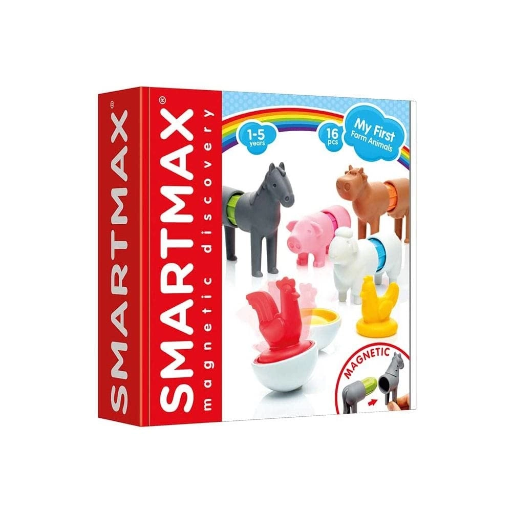 SMART Toys and Games GmbH Smartmax My First Farm Animals - 12 months and up 16 pieces