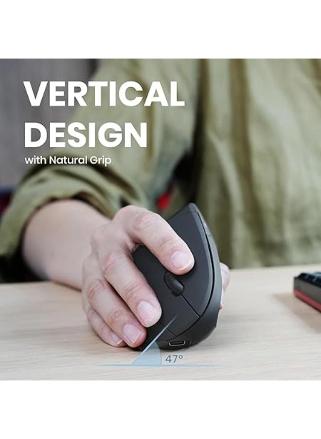 PERIMICE-713R Vertical Mouse - Radio Frequency