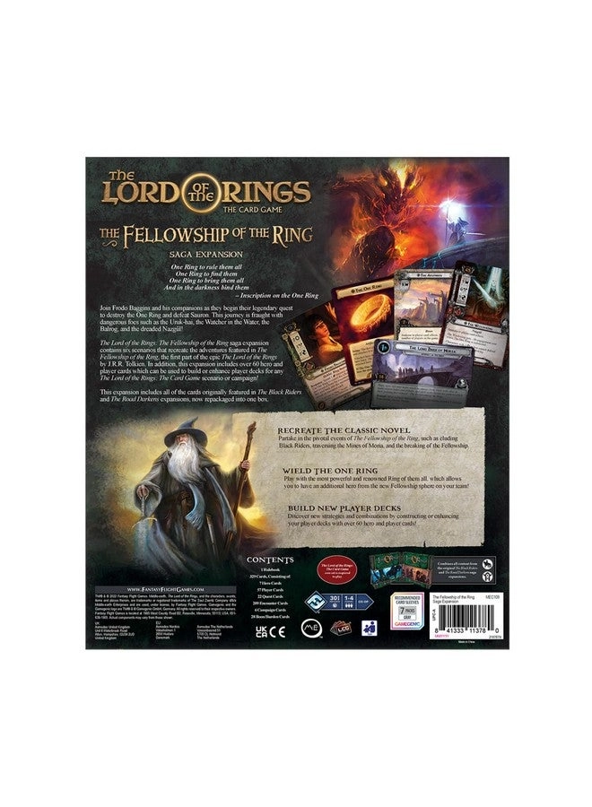 The Lord of the Rings: The Card Game: The Fellowship of the Ring - Saga Expansion