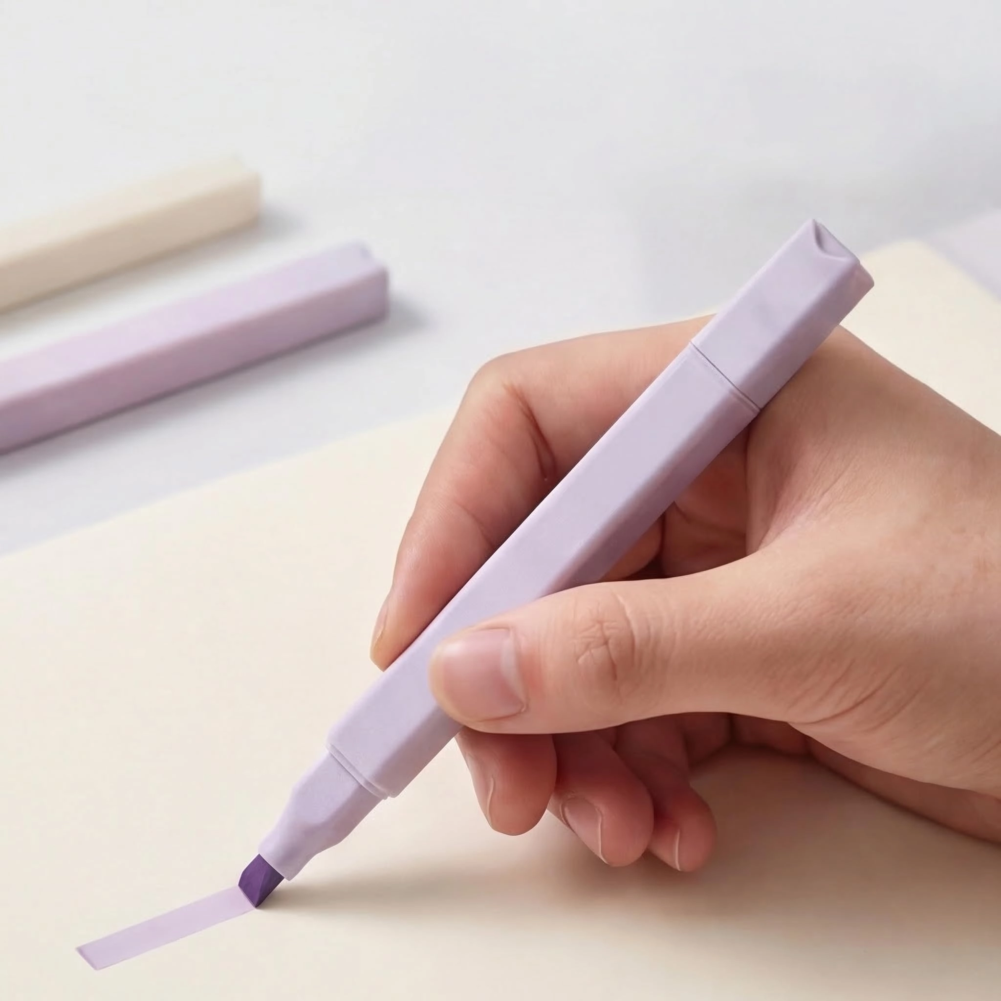 Aesthetic Cute Highlighters - Multicolor Chisel