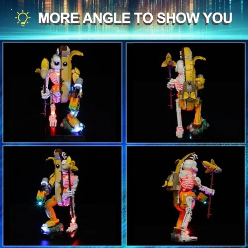 LED Light Kit for LEGO 77072 Peely Bone - USB/Battery Powered LED light only