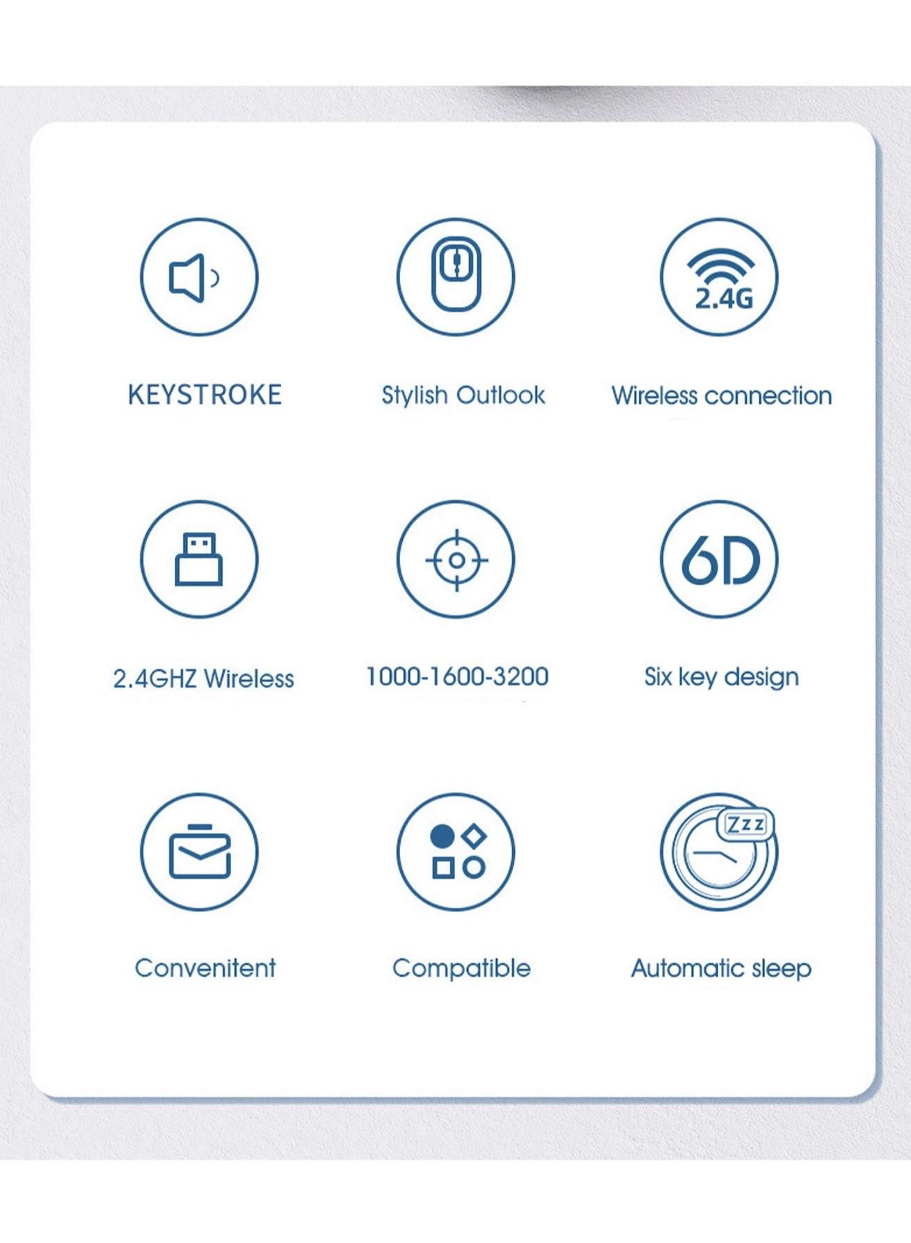 FREEDOM-WOLF X8 Gaming Mechanical Mouse - Wireless