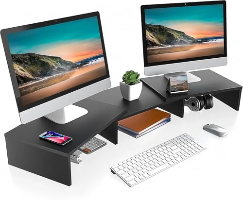 FITUEYES Dual Monitor Stand - two 25 to 27