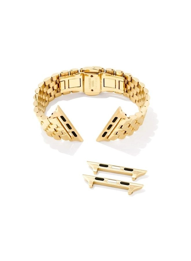 KENDRA SCOTT 20mm Alex 5 Link Watch Band for Apple Watch Series 1-8 and Samsung Galaxy Watch