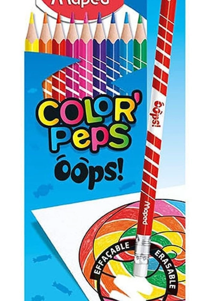 Maped Color'Peps Oops Coloured Pencils - 12 Pcs