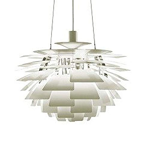 Creativity Personality Chandelier - E27 1-Light Outer white inner chrome 38*40cm