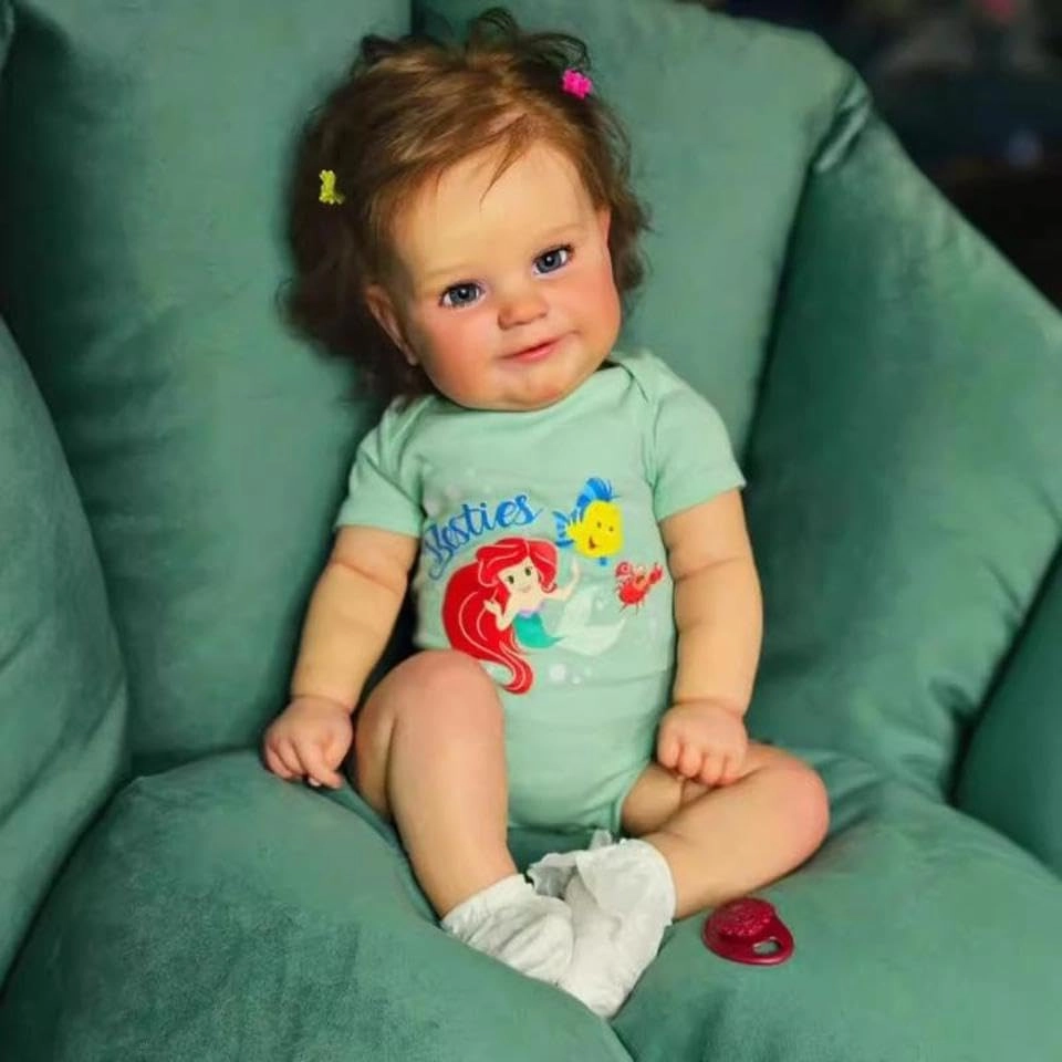 Nanjing Tianzeng Gifts Co.,Ltd Maddie Reborn Baby Doll - 20 inch Silicone Vinyl Girl Ages 3+