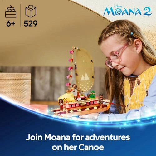 Disney Moana’s Adventure Canoe (43270) - 6+ Years