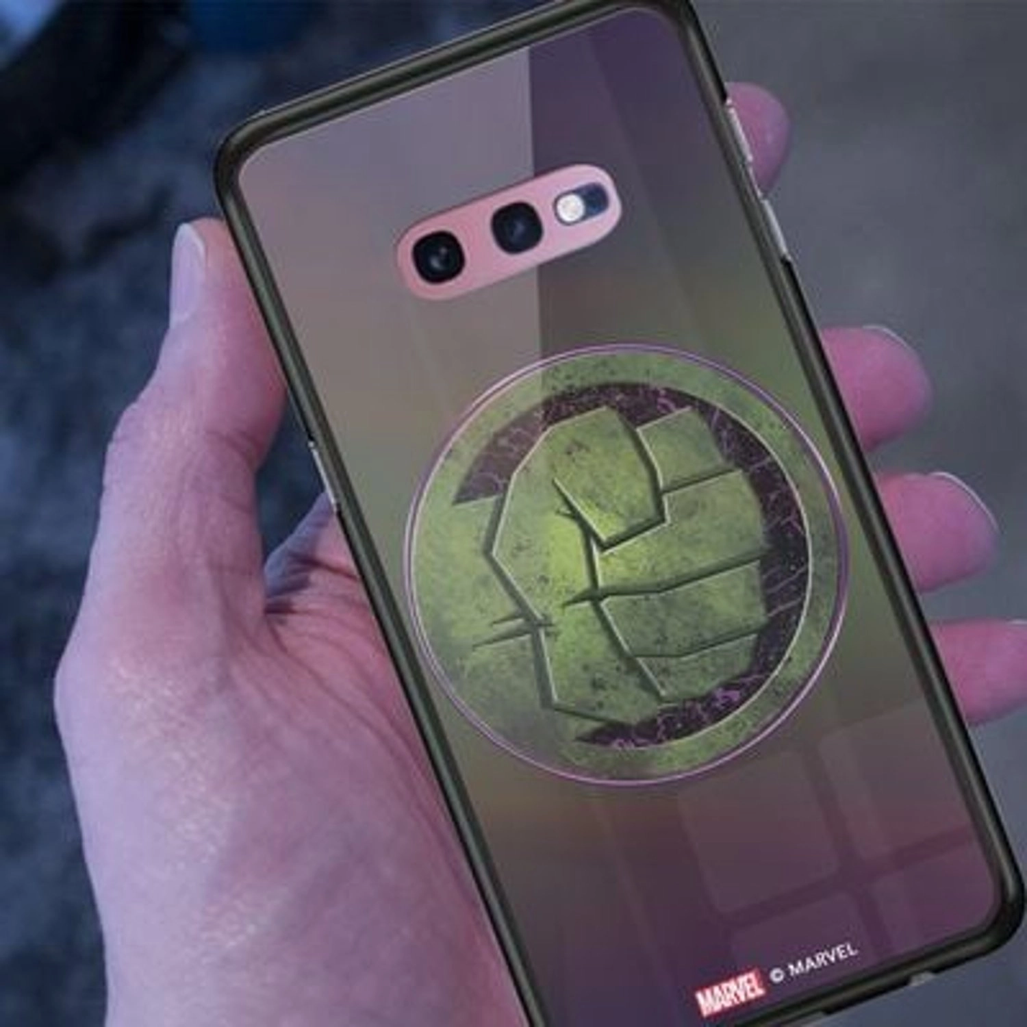 Wackylicious Hulk Fist Back Case for Galaxy S10E