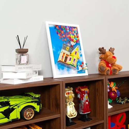 Wall Mount Compatible with Lego 43217 "Up" House - Movie Up