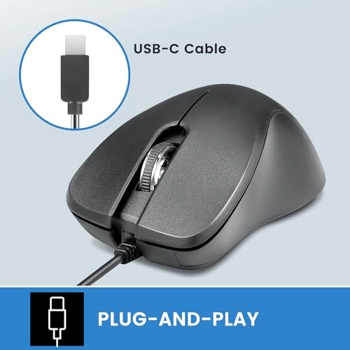 PERIMICE-221 Ergonomic Mouse - USB-C