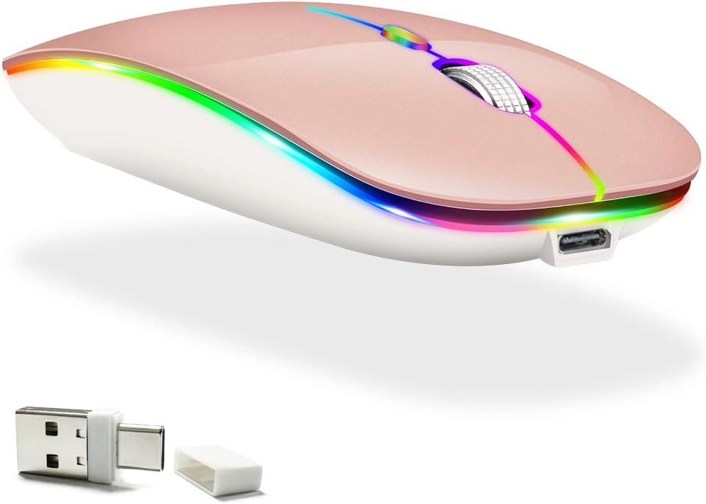 LED Rechargeable Mouse - Bluetooth