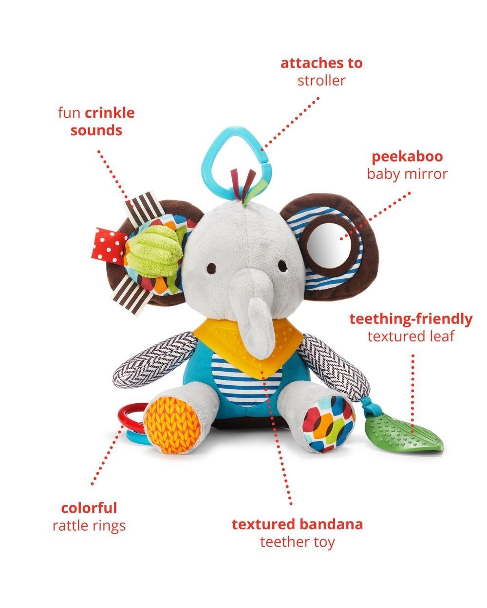 Bandana Buddies Chime & Teethe