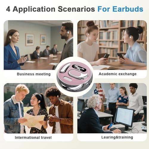 AI Language Translator - Wireless Earbud