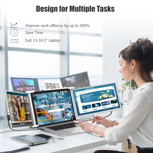 S1 2 - 14" FHD 1080P Triple Monitor