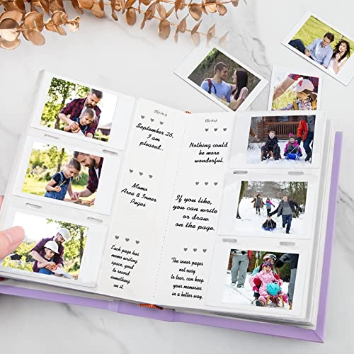 2.4 x 3.6" 180 Photos PU Photo Album