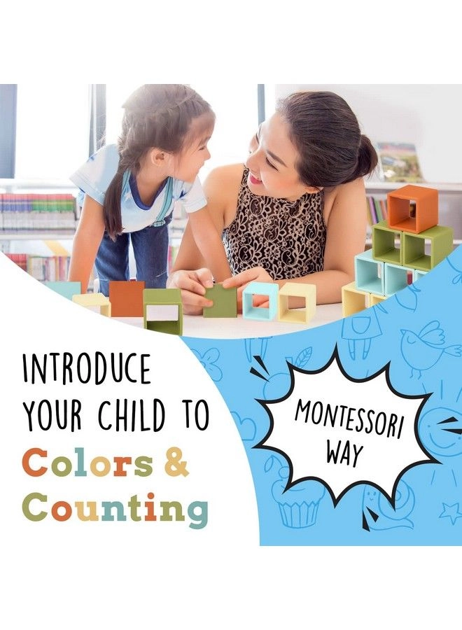 Silicone Building Blocks - 12pcs Multicolor