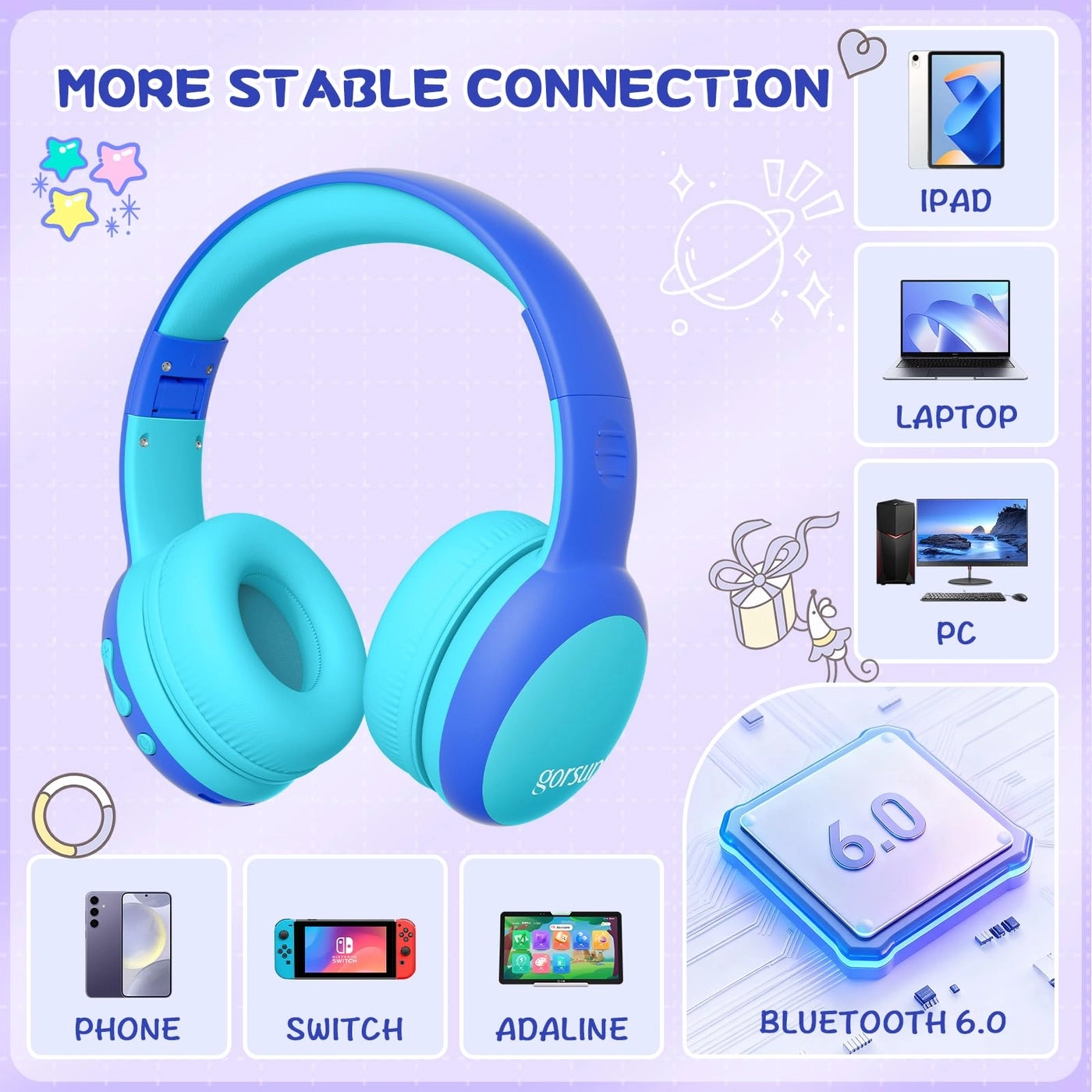 E61 Wireless Headphone