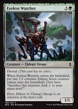 Wizards of the Coast Eyeless Watcher 166/274 - Battle for Zendikar