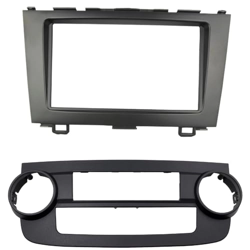 DKMUS Double Din Radio Dash Installation Mount Trim Kit - Honda CR-V CRV 2007-2011