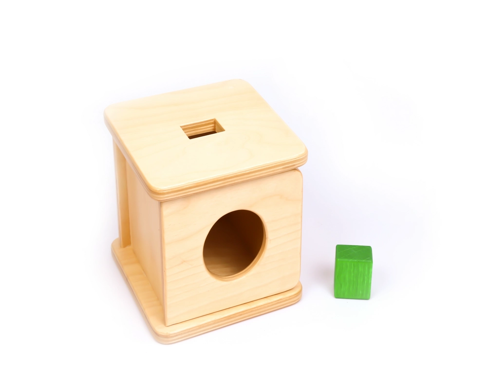 Edu Fun Wooden Box & Rectangular Prism - 2 years+ 2 pieces