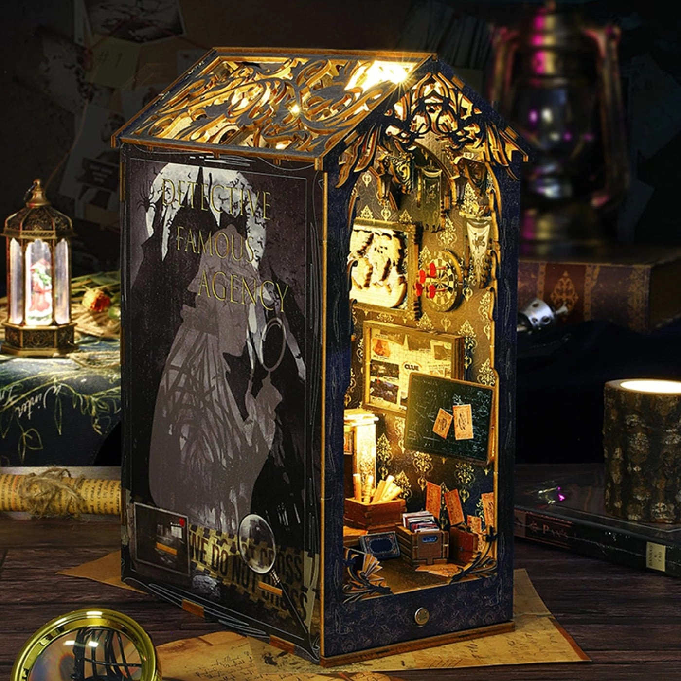 DIY Book Nook Kit - Detective Agency