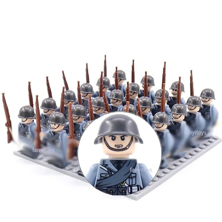 Mini Super Hero Building Block Figures - Military Ninja