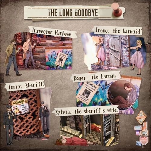 Book Nook Kit - The Long Goodbye