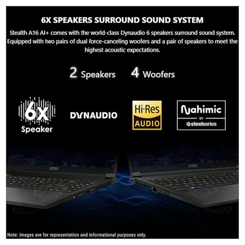 Stealth A16 AI+ - 16'' Ryzen AI 9-365 32GB DDR5 1TB SSD