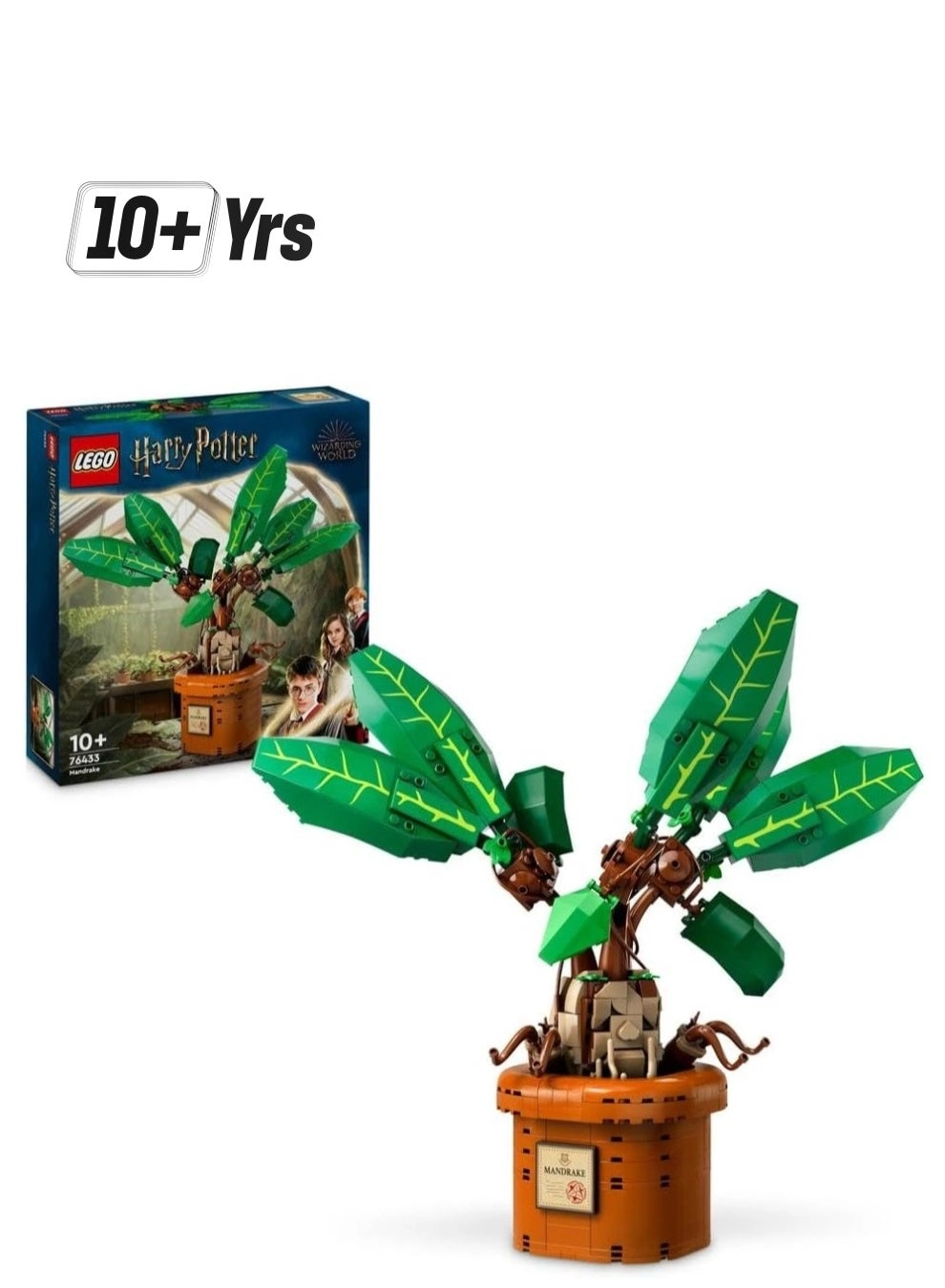 LEGO Harry Potter Mandrake Figure (76433) - Posable plant pot