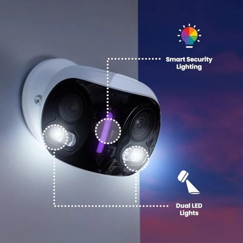 Outdoor Wi-Fi Security Camera 4K