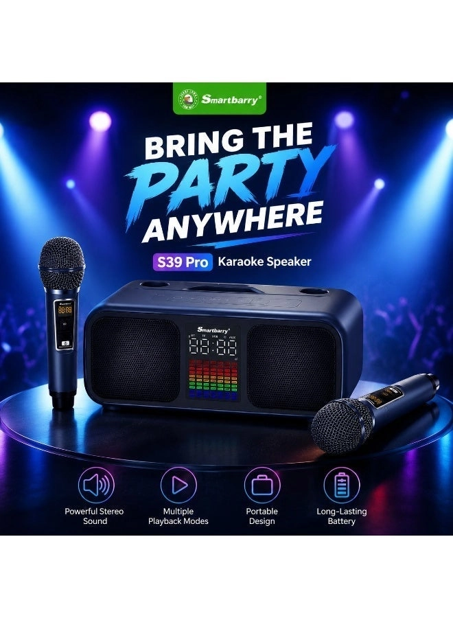 S39 Pro - 2 Wireless Microphones