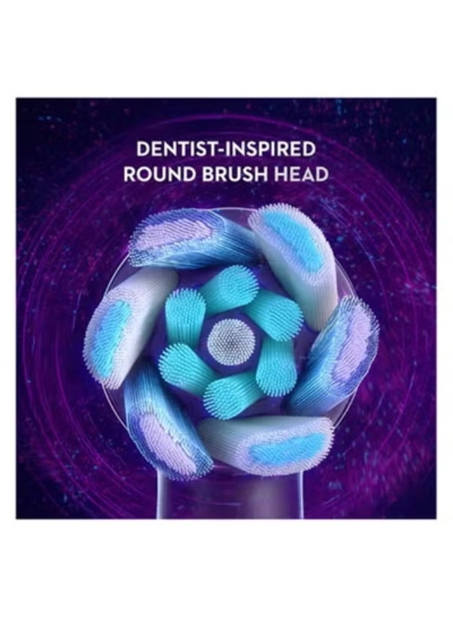 iO Ultimate Clean Replacement Brush Head - 8 Count Black for Electric Rechargeable