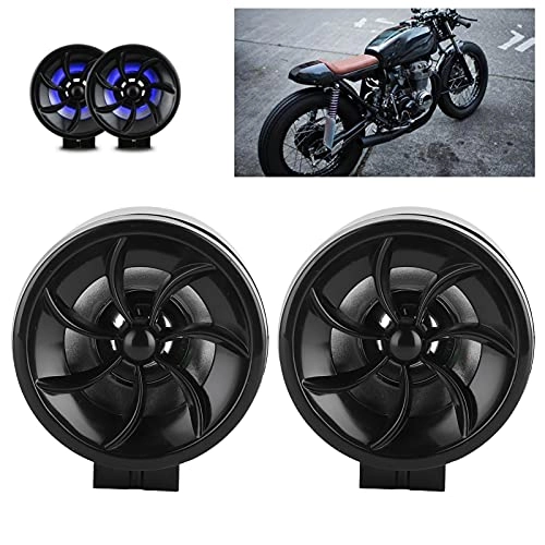 Motorcycle Speaker 12V Amplifier - LED Light Universal Fit