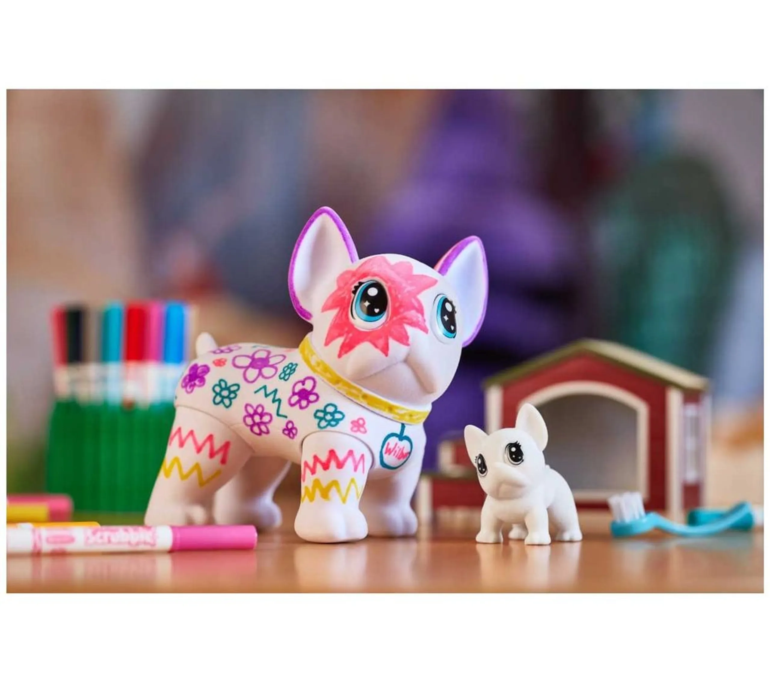 Scribble Scrubbie Pets - Jumbo Wilbur 6-inch